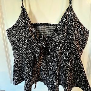 women’s casual sleeveless midriff top